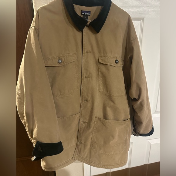 Patagonia vintage Nuevo range coat barn jacket work wear aztec synchilla - Picture 3 of 16